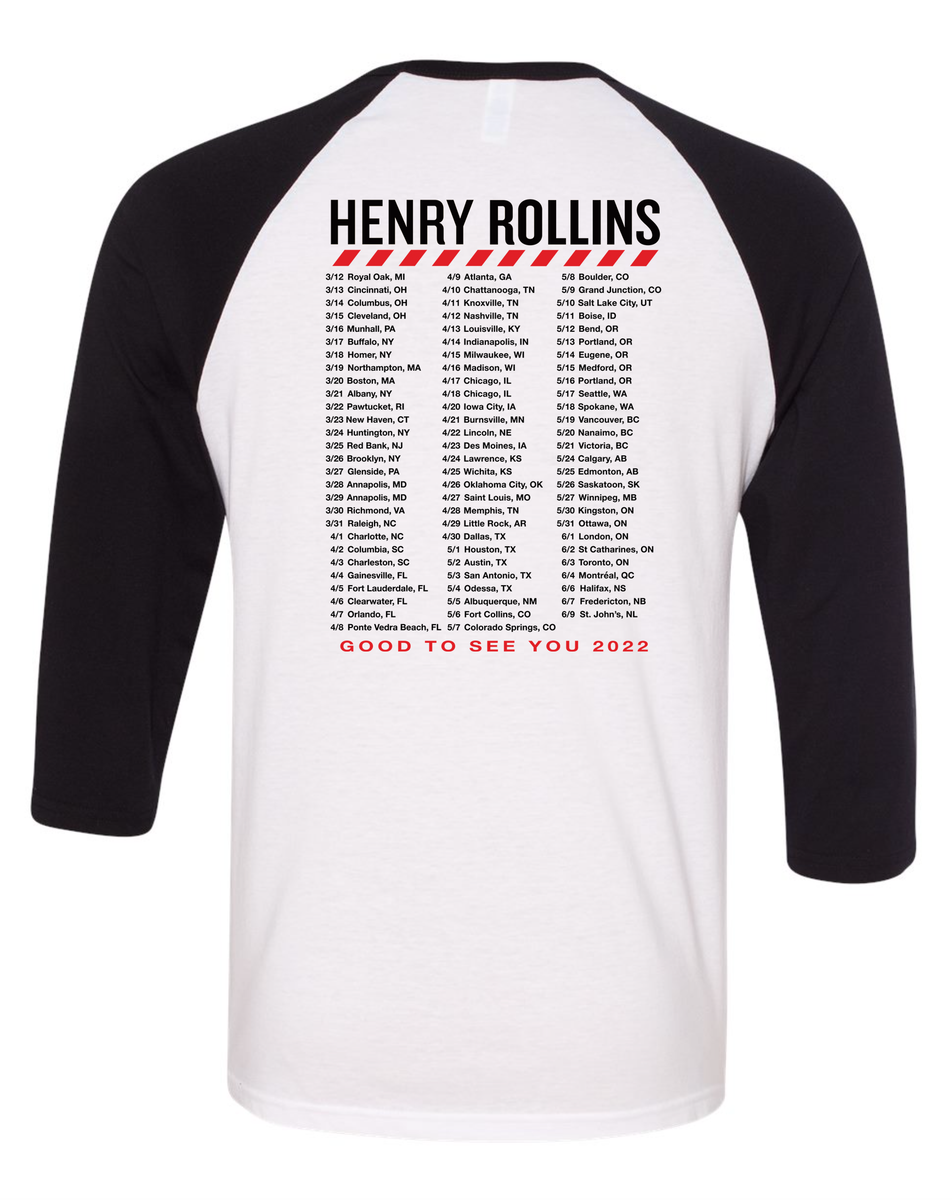 HENRY ROLLINS FREQUENT FLYER TOUR Tシャツ HENRY ROLLINS FREQUENT FLYER TOUR Tシャツ - メルカリ