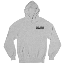 Load image into Gallery viewer, Search &amp; Destroy Grey Pullover Hoodie