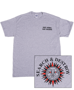 Henry Rollins - Search & Destroy Grey T-Shirt